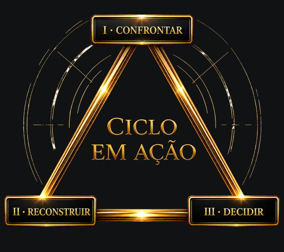 O Método CO_NÉCTAR: Confrontar, Reconstruir e Decidir. Clareza em Ação.